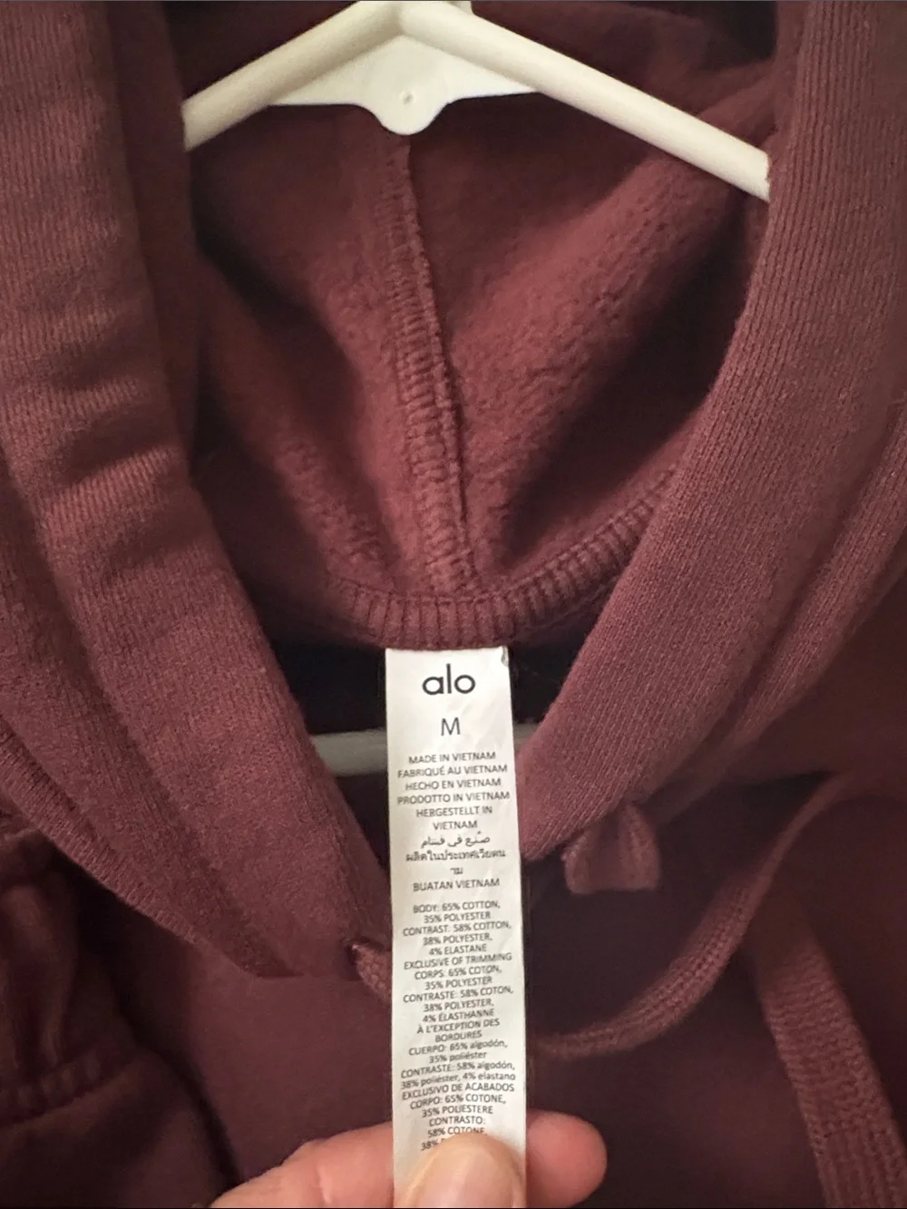 ALO Yoga Women’s Crewneck Hoodie size medium NWT & small ALO sweats worn once